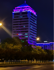 威海衞生大廈(sha)亱(ye)景亮(liang)化